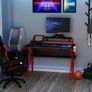 Gaming Desk with Monitor Stand Image 8