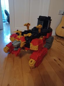 Power Rangers Ninja Steel Lion Fire Fortress Zord