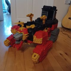 Power Rangers Ninja Steel Lion Fire Fortress Zord