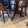 Mahogany dining table and six chairs Image 2