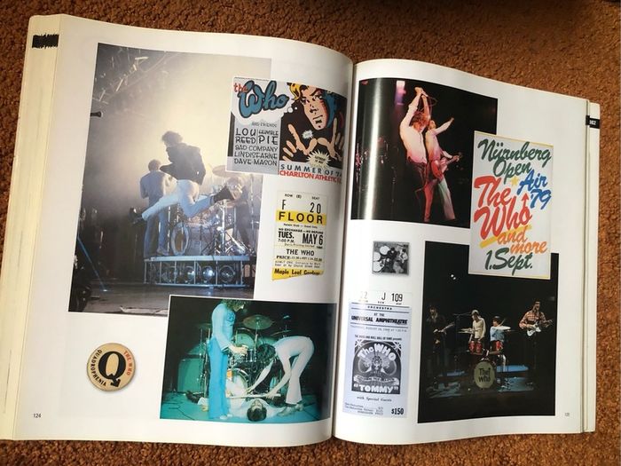 The Who Concert File book