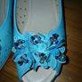 Ladies Shoes  Size 41.(7)Torquoise colour. New. Image 4