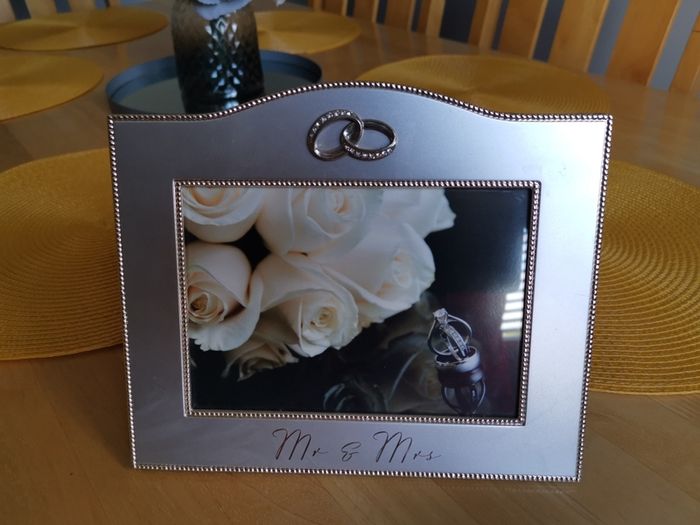 Picture Frame Mr & Mrs -