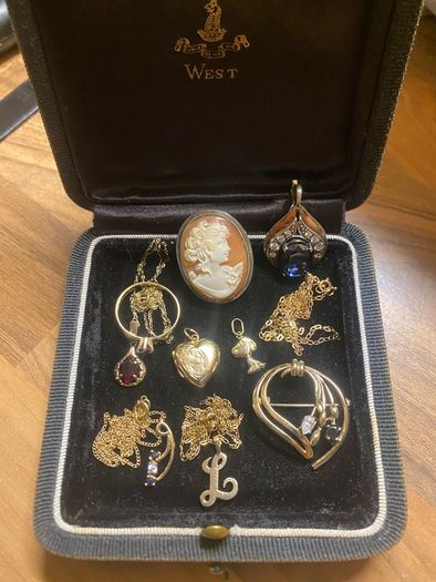 Vintage solid gold collection