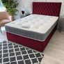 King size bed with mattress, all size of beds available Image 4