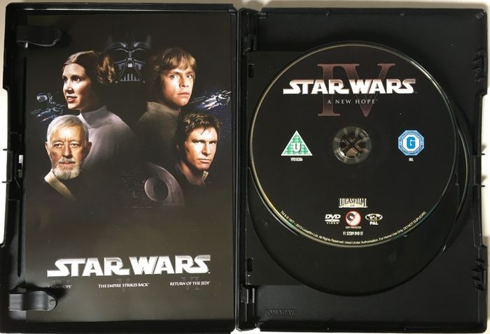 Star Wars Prequel Trilogy (1999-2005] Ewan McGregor, Natalie Portman, Hayden Christensen, Ian McDiarmid, Samuel L. Jackson, Christopher Lee [3xMovies 6xDVD]