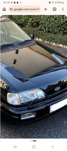 Ford Sierra Sapphire Cosworth bonnet