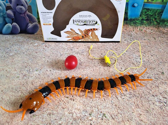 Moving toy Sentipede (Scolopendra Gigantea) (G01)