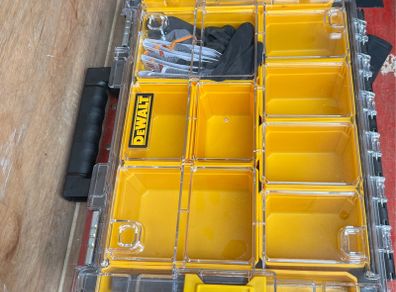 Dewalt Tstak 2.0 Water Sealed Organiser Unit 4 1/2" X 13"