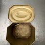 Small Vintage Hinged Floral Metal Tin Image 3