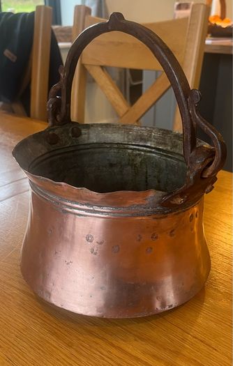 Antique French Copper Pot