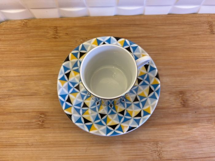 New Beautiful espresso cup and saucer