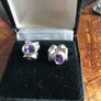 Pandora silver purple ovalites Image 2