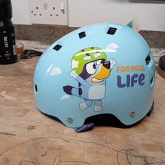 BLUEY Childs bike helmet