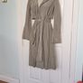 Metallic Grey/Goldish Coloured Trench Coat from Topshop size 8 Image 8