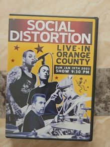 Social Distortion DVD - Live In Orange County