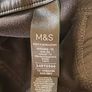 M&S faux leather trousers Size 16 short Image 4