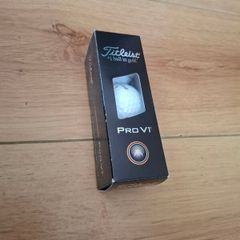 Titleist Pro V1 Golf Balls (White, 3pk)