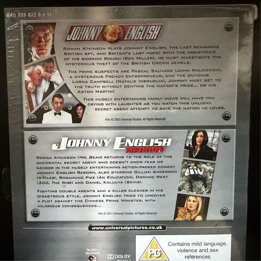 Johnny English/Johnny English Reborn (2 Movie BoxSet)