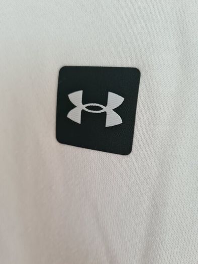 mens UNDER ARMOUR jumper sweater COLDGEAR white Size XXXL triple extra large crew neck