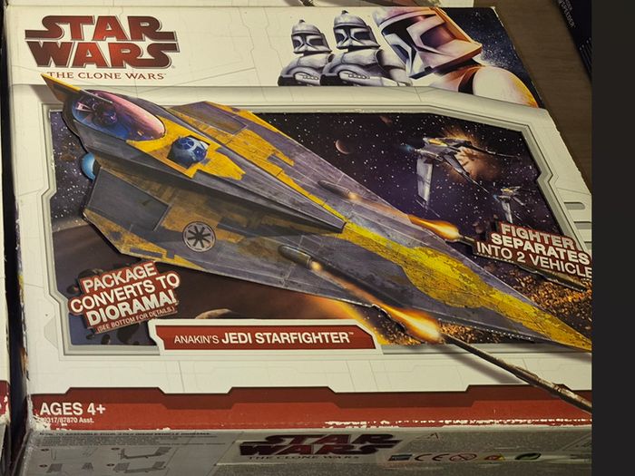 Star Wars The Clone Wars Anakin's Jedi Starfighter