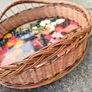 Vintage Large Round Basket Image 4