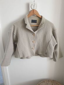 Oska Cropped Jacket Size 3