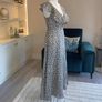 Ladies Cream and Black Polka Dot Wrap Dress from Mango Image 8