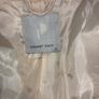Pepper Corn Zip Up Cream Coat - Fully lined - Size M Image 5