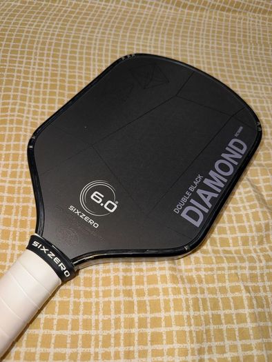 Six Zero Double Black Diamond Control 16mm Pickleball Paddle