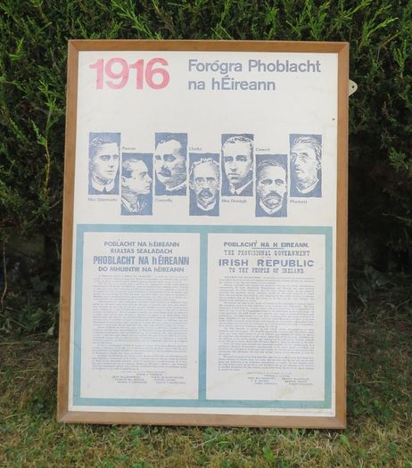 1916 Rising: 50th anniversary Government poster for schools