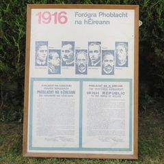 1916 Rising: 50th anniversary Government poster for schools