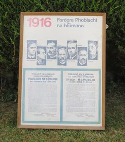 1916 Rising: 50th anniversary Government poster for schools