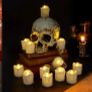12 Packs Battery Operated LED Flameless Candles Flickering Electric Tea Lights with Timer, 6 Hours On and 18 Hours Off Per Cycle (MULTIPLE COLOURS, SEE PHOTOS) Image 5