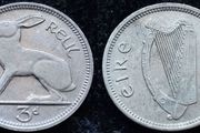 [#426] - Ireland 1967 | 3 Pence | Irish 3d | Hare | KM.12a | MS