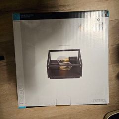 X2 kitchen or bathroom light fittings - NEW in a box With LED bulbs