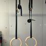 Free standing squat rack with bench, bar and weights Image 3