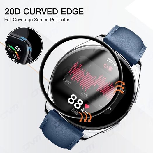 20D Full Screen Protector for XiaoMi Watch S2 42mm Smart watch Soft Protective Film for Mi Watch S2 42mm Not Glass