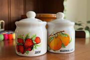 Vintage Retro Kitchen Storage Jars