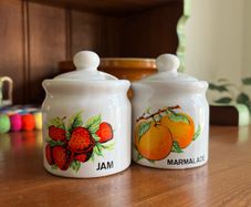 Vintage Retro Kitchen Storage Jars