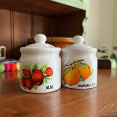 Vintage Retro Kitchen Storage Jars