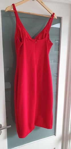 Sportsgirl red bodycon dress Sz M (Fit 10-12UK) - Rrp125 AUD