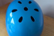 Micro Blue Children's Bicycle / Skating Helmet (Size M: 53-57cm)