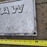 Vintage Cast Sign Image 7