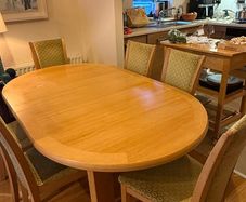 Skovby Dining table and chairs