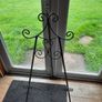 Decorative black metal display easel Image 3