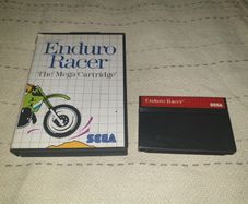 Still Available Boxed Enduro Racer Top Sega Mega  Cartridge Game For Sale Here