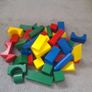 Wooden Toy Bundle: Blocks, Shape Sorter, Stacking Toys & Walker Image 5
