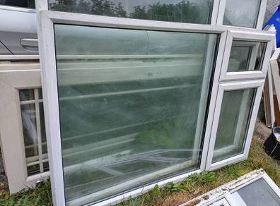 PVC Double glazed window- Free to take away