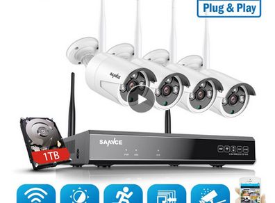 1080p Hdmi Wifi Nvr 4pcs 2.0mp Ir Weatherproof Cctv Wireless Ip Camera